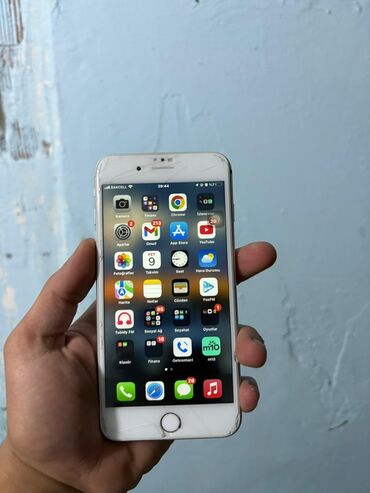 Apple iPhone: IPhone 8 Plus, 256 GB, Ağ, Barmaq izi