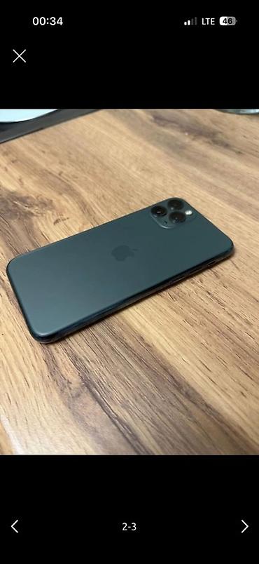 iphone 11 цена бишкек бу: IPhone 11 Pro, Колдонулган, 64 ГБ, Matte Midnight Green, Коргоочу айнек, Каптама, 73 % — 4