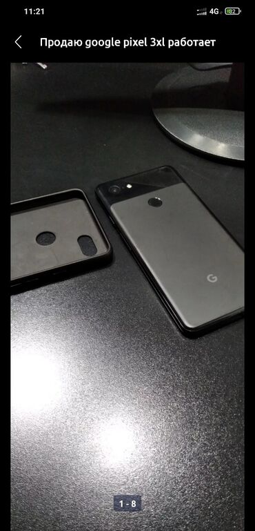 pixel 4 xl: Google Pixel 3 XL, Б/у, 64 ГБ, цвет - Черный, 1 SIM, eSIM