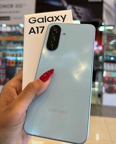 15 pro бу: Samsung Galaxy A17, 128 ГБ, цвет - Голубой — 1
