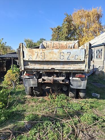 бетоносмеситель авто: Самосвал МАЗ (желтая кабина) с металлическим кузовом. Основные — 4