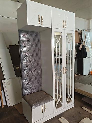 dolap dolabı: Yeni, 2 qapılı, Güzgülü, Ağ, Açılan, Düz dolab — 2