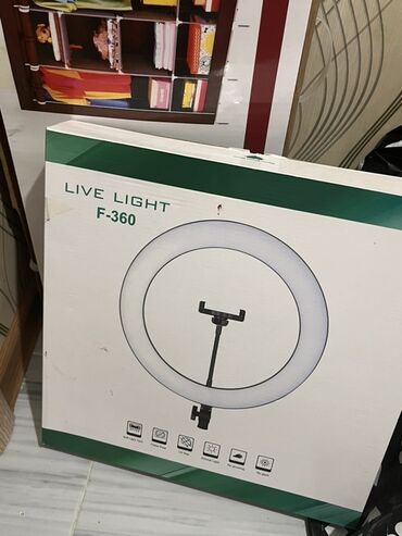 кольцевая лампа б у: Кольцевая светодиодная лампа Live Light F-360 - Модель: F-360 - Тип