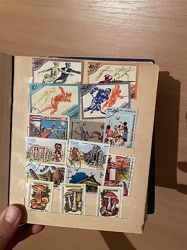 Марки: Продаю альбом с почтовыми марками. Яркие, качественные — 11