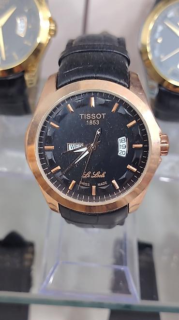 islenmis saat: Tissot 1853 “Le Locle” kişi qol saatları - Korpus: qızılı və ya roz — 2