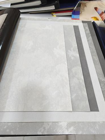 Oboy kantları: Dekorativ divar kağızları – monoxrom, teksturalı kolleksiya - — 1