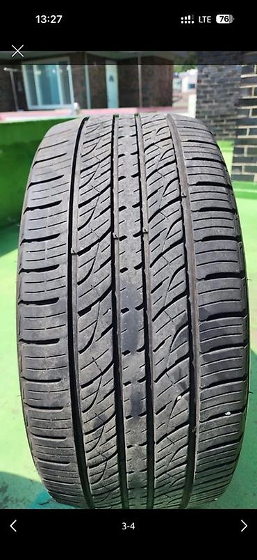 резина для скул: Шины 225 / 55 / R 19, Б/у, Корея, Kumho — 1