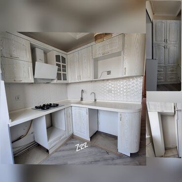 Mətbəx mebeli: *MƏTBƏX mebeli :-TƏCİLİ SATILIR*‼️ QİYMƏT:-550₼ ÖLÇÜ:-3.5*3 ÜZƏRİNDƏ