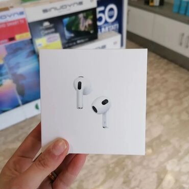 dj aparatı: AirPods 3 Wireless Charger dəstəyliyir Dubay partiyasıdı premium