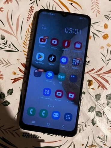 TV və video: Samsung Galaxy A12, 128 GB, rəng - Qara, Barmaq izi, İki sim kartlı, Face ID
