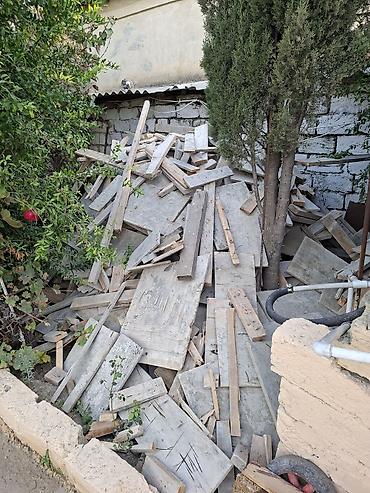 Taxta qalıqları və şalban/kalıp materialları 1 qazel - Müxtəlif ölçülü