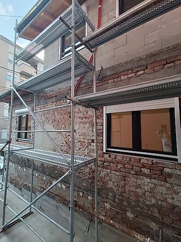 Merdevine: Fasaderska skela – pocinkovana, modularna rentiram građevinske skele i — 8