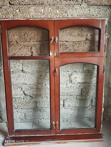 heyratı şamo: İşlənmiş Taxta pəncərə, Еni: 1 sm, Uzunluğu: 1 sm — 2