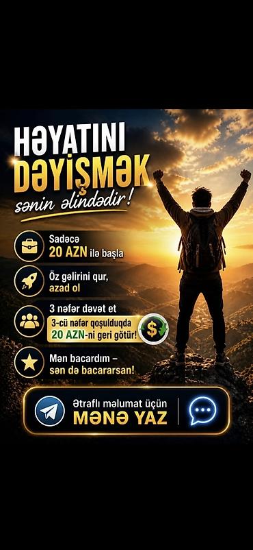 faize pul online: Onlayn gəlir qurmaq üçün imkan təqdim olunur. - Başlama haqqı: 20 — 1