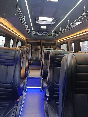 124 e500: Пассажирский микроавтобус Mercedes‑Benz Sprinter (длинная база — 3