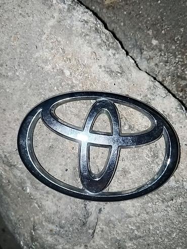 Транспорт: Toyota ön emblemi (loqo) - Material: xrom rəngli plastik/metal — 1