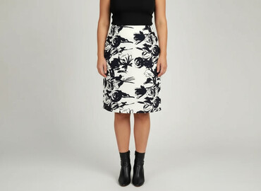 spódniczka z eko skóry czarne: Spódnica damska, rozmiar XL