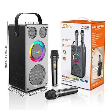 bud e2: Портативная акустическая система Sing-e JQS9405 с двумя беспроводными — 1
