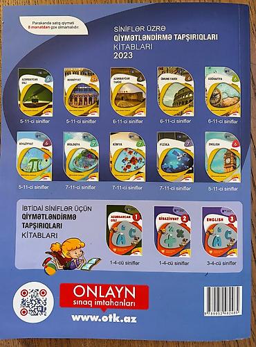 Kitablar və jurnallar: Məhsul: “2023 Test Toplusu – Azərbaycan dili” (I hissə) Nəşriyyat — 2