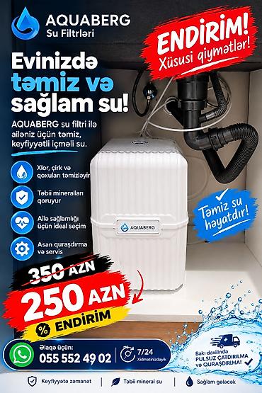 аквафор фильтр баку: AQUABERG su filtrləri – evinizdə təmiz və sağlam içməli su Məhsul — 1