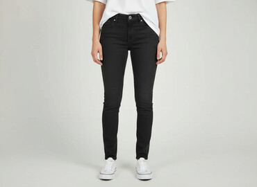 joggery damskie woskowane: PULL&BEAR, Джинси жіночі, розмір S