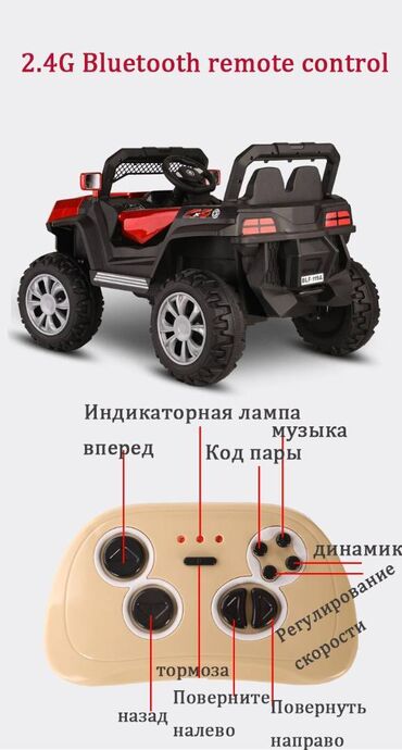 Uşaq üçün elektrik maşınları: 7 yaşa qədər uşaqlar üçün yeni model JEEP Həm özü həm də pult ilə -da lalafo.az — 7 Uşaq üçün elektrik maşınları: 7 yaşa qədər uşaqlar üçün yeni model JEEP Həm özü həm də pult ilə — 7