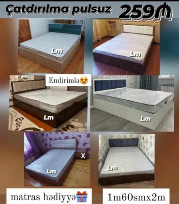 taxt ucun matras: İkinəfərlik _*TAXT*_ _*SİFARİŞLƏ VƏ YENİ*_ Qiymət : *259₼* Ölçü