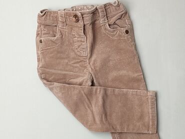 Spodnie: Spodnie dziecięce 1.5-2 lat, stan - Dobry, wzór - Jednolity kolor, kolor - Różowy