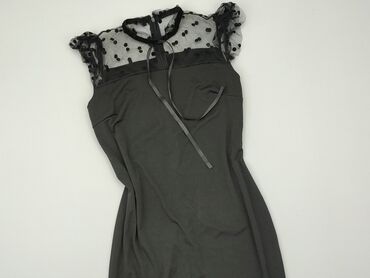 czarne spódnice ołówkowe z wysokim stanem: Dress, S (EU 36), condition - Very good