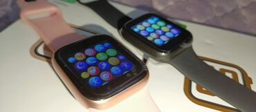 tap az saatlar: Yeni, Smart saat, Fitbit, Sensor ekran, rəng - Qara