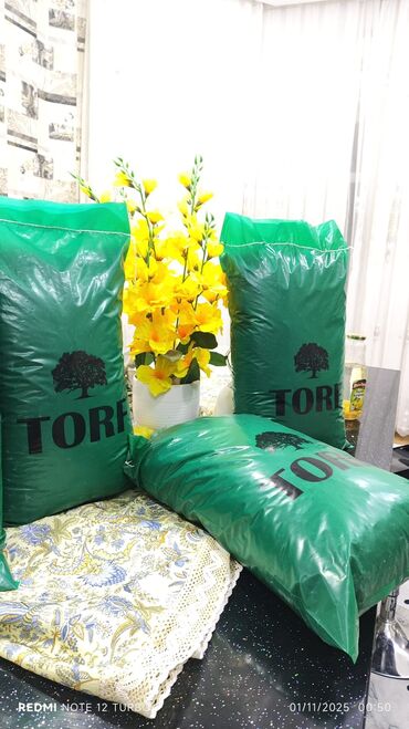 Torf: Torf 250 litrlik balaken torfu ekolayf peyin torpaq şitil qablarda — 11