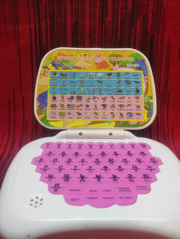 Игрушки: Детский обучающий ноутбук “English Learning Computer” (EDU) с героями