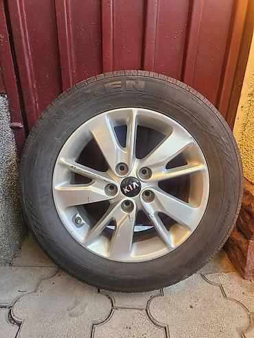 kia r18: Летнее колесо в сборе для KIA(докатка) - Диск: оригинальный литой — 1