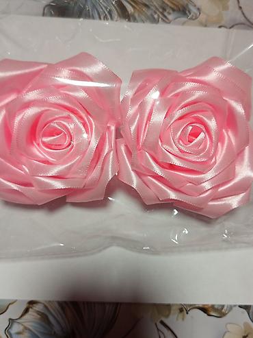 Букеты из атласной ленты: Продаю бантики для девочек — 3