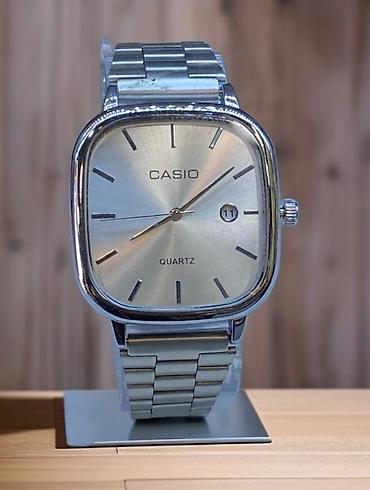 chopard qolbaq: Casio kişi qol saatı – klassik və zərif dizayn - Korpus: parlaq — 1