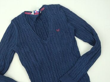bluzki basic z dekoltem v: Women`s sweater, size M (EU 38)