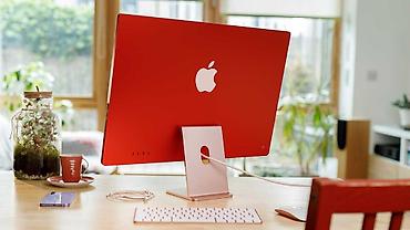 macbook pro 17: Apple iMac 24" (narıncı/qırmızı rəng) - 24 düymlük 4.5K Retina ekran — 3