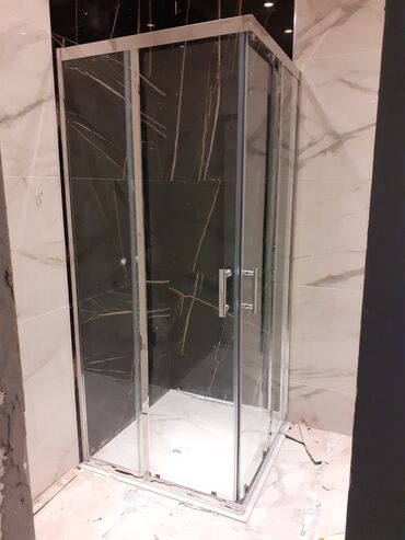 Душевые насадки, лейки: Новый Кабинка с открытым верхом, Угловая, Платная доставка