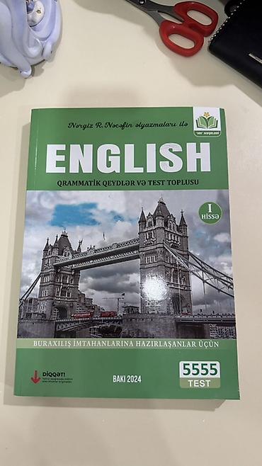 Testlər: Məhsul: “English – Qrammatik qeydlər və test toplusu (I hissə)” — 1