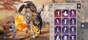 PUBG Mobile oyun hesabı – zəngin kolleksiya və nadir əşyalar -