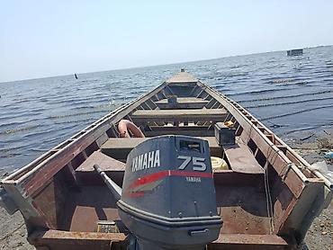 yamaha su motoru: 75 LOTKA - Korpus: metaldan (çoxgövdəli gücləndirilmiş lövhələr) — 1