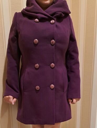 esger geyimi: Пальто цвет - Фиолетовый
