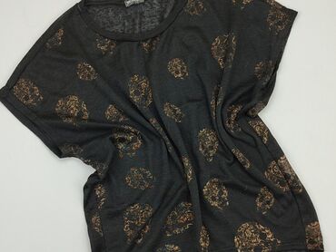 czarne bawełniane bluzki: Bluzka Damska, Qed London, M, stan - Dobry
