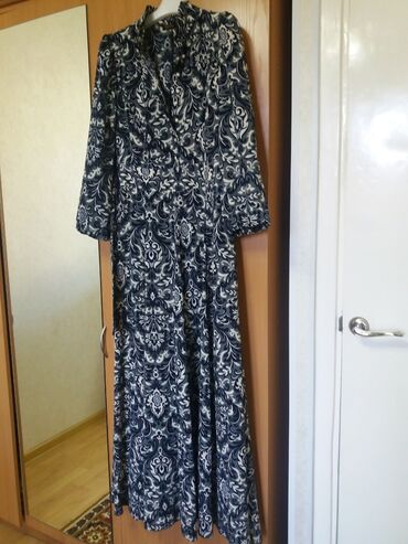 Вечерние платья: Вечернее платье, Коктейльное, Длинная модель, С рукавами, XL — 11