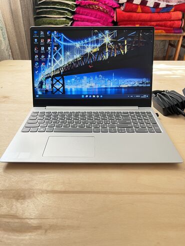 Ноутбуктар: Ноутбук, Lenovo, 8 ГБ ОЭТ, AMD Ryzen 3, 15.6 ", Колдонулган, Татаал эмес тапшырмалар үчүн, эс тутум SSD