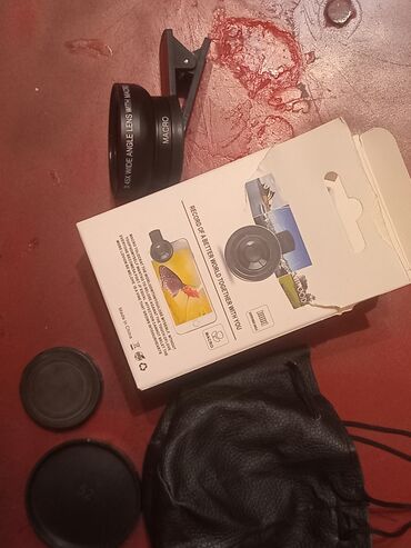 Obyektivlər və filtrləri: 0.45X Phone Lens – Mobil telefon və kamera üçün 2‑də‑1 linza — 6