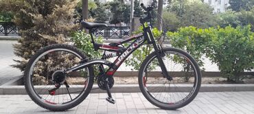 cross velosipedi: İşlənmiş Şəhər velosipedi 26", sürətlərin sayı: 21, Ünvandan götürmə, Ödənişli çatdırılma, Rayonlara çatdırılma