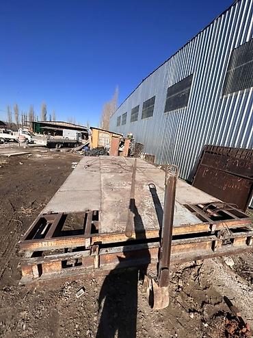 Тележки: Промышленная платформа на колёсах (металлическая тележка-платформа) — 7