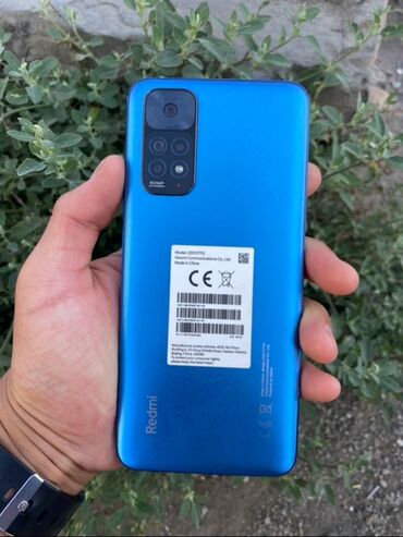 купить ноутбук в рассрочку бишкек: Redmi, Redmi Note 11, Колдонулган, 128 ГБ, түсү - Көк, 2 SIM