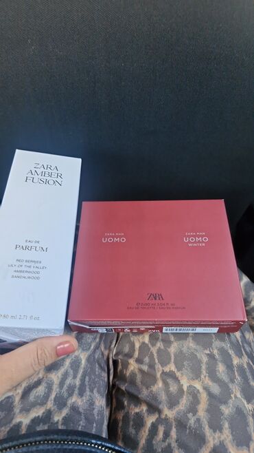 спортивные витамины для мужчин: Набор парфюмерии ZARA - ZARA Amber Fusion, Eau de Parfum, 80 мл (2.71